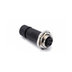 Connecteur femelle 7/8, 2 pol.,   IP67, 3.6A, non-blindé